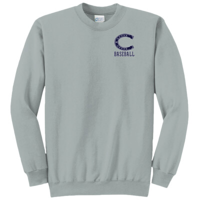 Printed Logo on Crewneck Sweater Thumbnail